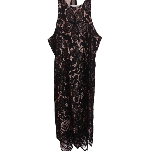 EXPRESS BLACK LACE DRESS - Picture 5 of 8